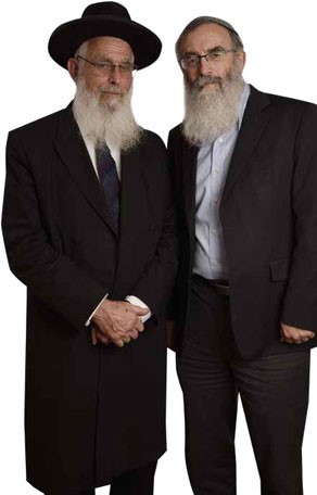 הרבנים דוד סתיו ויעקב אריאל